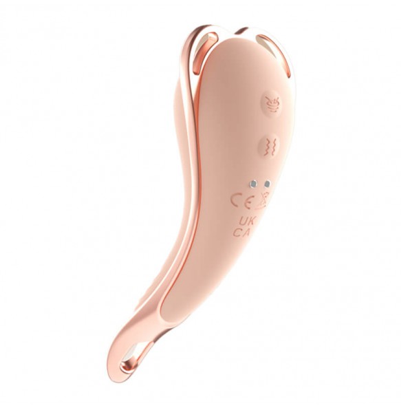 Japan GALAKU - Peach Air Wearable Suction Vibrator With Panty (Smart APP Model - Chargeable)